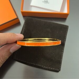 Authentic Hermes enamel bracelet